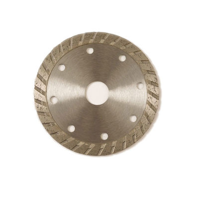 Turbo Diamond Blade Cold Press 4.5 بوصة 115 × 1.2 / 2.0 × 10 × 22.23 مم عالية الجودة للأغراض العامة والسيراميك والرخام