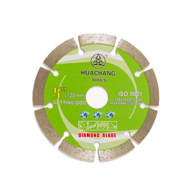 5 &quot;125mm الماس شفرة مقسمة 22.23mm تتحمل قرص قطع مجزأة