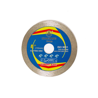 مكبس ساخن عالي الجودة 4.3 بوصة 110 × 1.2 / 1.8 × 10 × 20 مم شفرة منشار بلاط الماس للسيراميك والخرسانة الرخامية