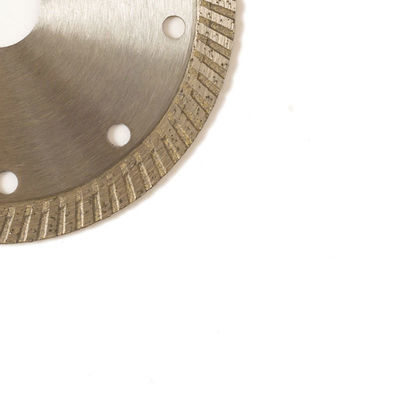 مكبس ساخن عالي الجودة 5 بوصة 125 × 1.2 / 2.0 × 10 × 22.23 مم شفرة ماسية من البورسلين لقطع الأغراض العامة والسيراميك والرخام