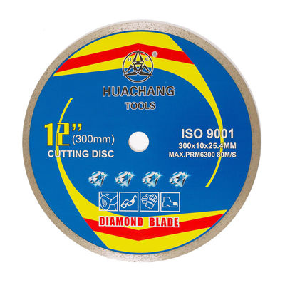 10 &quot;12&quot; الماس بلاط رأى شفرة الخزف الماس شفرة 300mmx25.4mm