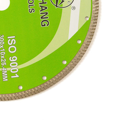 مكبس بارد 12 بوصة 300 × 2.0 / 3.0 × 10 × 25.4 مم شفرة ماسية توربو للأغراض العامة والسيراميك والرخام والخرسانة