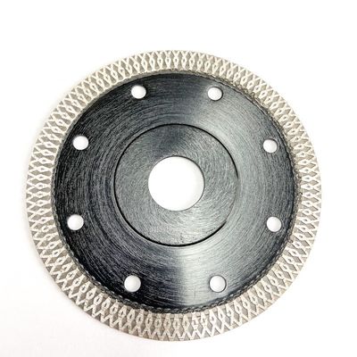 HUACHANG مكبس ساخن 4.5 بوصة 115x0.8 / 1.2x10x22.23 مللي متر شفرة منشار ماسي دائري أزرق للأغراض العامة والسيراميك والطوب