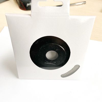 HUACHANG مكبس ساخن 5 بوصة 125x0.8 / 1.2x10x22.23 مللي متر شفرة منشار ماسي دائري أزرق للأغراض العامة والسيراميك والطوب