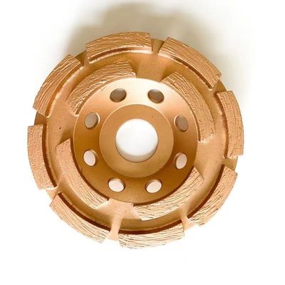 7 بوصة. صف واحد صف مزدوج كأس الماس طحن عجلة 180mm أدوات الماس Huachang