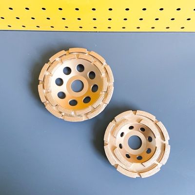 7 بوصة. صف واحد صف مزدوج كأس الماس طحن عجلة 180mm أدوات الماس Huachang