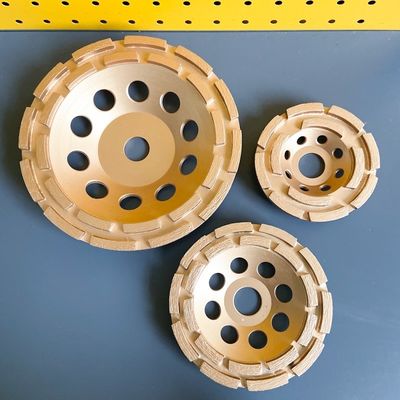 7 بوصة. صف واحد صف مزدوج كأس الماس طحن عجلة 180mm أدوات الماس Huachang