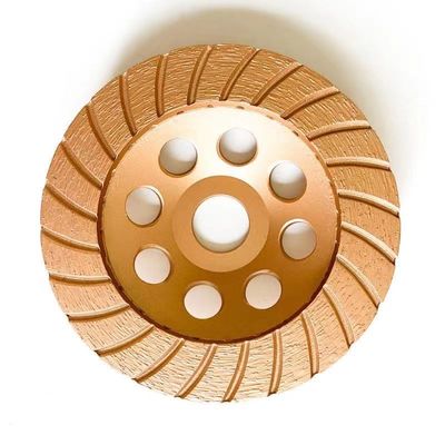 جودة عالية 7 بوصة 180 × 4.5 × 20 × 22.23 مم الماس المستمر توربو عجلة طحن الكأس للخرسانة والحجر