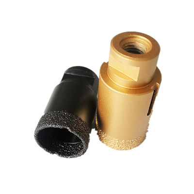عالية الجودة 25 × 8 × M14 × 60 مللي متر HUACHANG مثقاب ماسي للجرانيت مفرغ من النحاس مثقاب الماس مع عمر طويل
