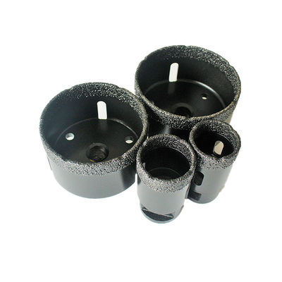 عالية الجودة 28 × 8 × M14 × 60 مللي متر HUACHANG مثقاب ماسي للجرانيت مفرغ من النحاس مثقاب الماس مع عمر طويل