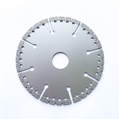 4.5 بوصة 115 × 1.4 / 2.4 × 8 × 9T × 22.23 فراغ طحن الماس طحن القرص عالية الجودة للحجر السيراميك البلاستيك الرخام