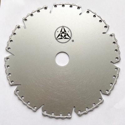 5 بوصة 125x22.23mm فراغ صنع من النحاس شفرة الماس لقطع الحجر
