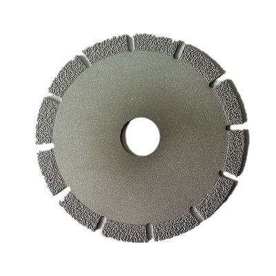 نظرة جيدة 9 بوصة 230 × 1.8 / 2.7 × 6 × 17T × 22.23 فراغ طحن الماس طحن قرص القطع للحجر السيراميك والبلاستيك والرخام