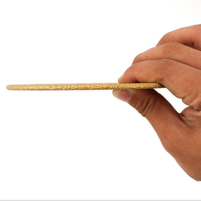 150 × 1.6 / 2.4 × 8 × 22.23mm فراغ منشار ماسي ملحوم بليد لقطع الحديد الزهر والرخام والمعدن الفولاذ المقاوم للصدأ طوارئ الحريق