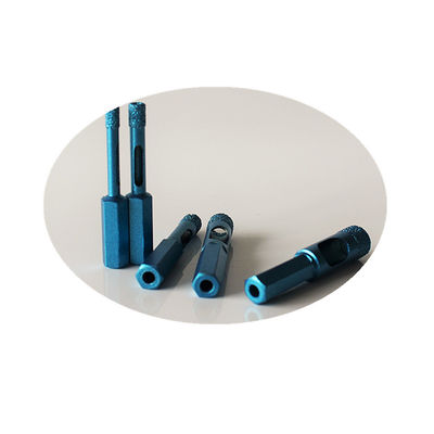 8 * 65 * 10mm لقم الثقب الأساسية الماسية الجافة لبلاط Ganite للبلاط والرخام مع عمر طويل عالي الجودة