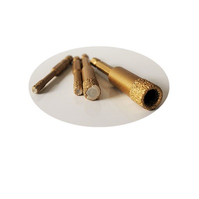 8 * 65 * 10mm لقم الثقب الأساسية الماسية الجافة لبلاط Ganite للبلاط والرخام مع عمر طويل عالي الجودة
