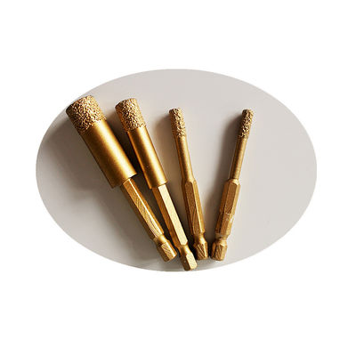 8 * 65 * 10mm لقم الثقب الأساسية الماسية الجافة لبلاط Ganite للبلاط والرخام مع عمر طويل عالي الجودة