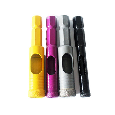 65mm الماس الجاف الأساسية مثقاب للرخام الجرانيت والخزف 7x65x10mm