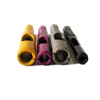 65mm الماس الجاف الأساسية مثقاب للرخام الجرانيت والخزف 7x65x10mm