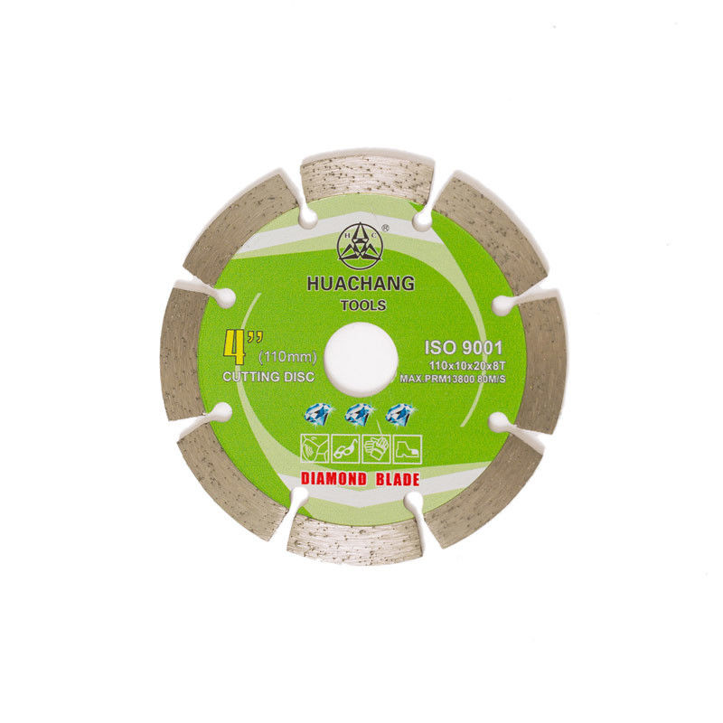 مكبس بارد 4.3 بوصة 110 × 1.2 / 1.8 × 10 × 20 × 8T شفرة ماسية عالية الجودة للأغراض العامة مع عمر طويل