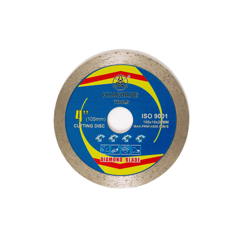 مكبس ساخن 4 بوصة 105 * 1.8 / 1.2 * 10 * 8 * 20 مم شفرات منشار بلاط الماس للأغراض العامة والسيراميك والرخام والخرسانة