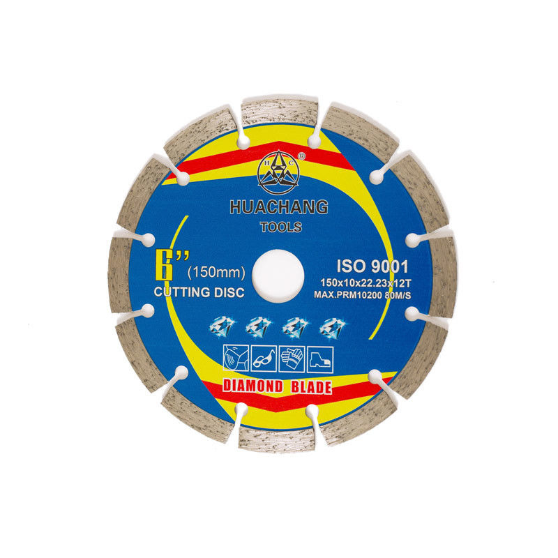 150x22.23mm الماس شفرة المنشار 7 1/4 &quot;150mm 6 بوصة ملموسة الماس بليد لطاحونة