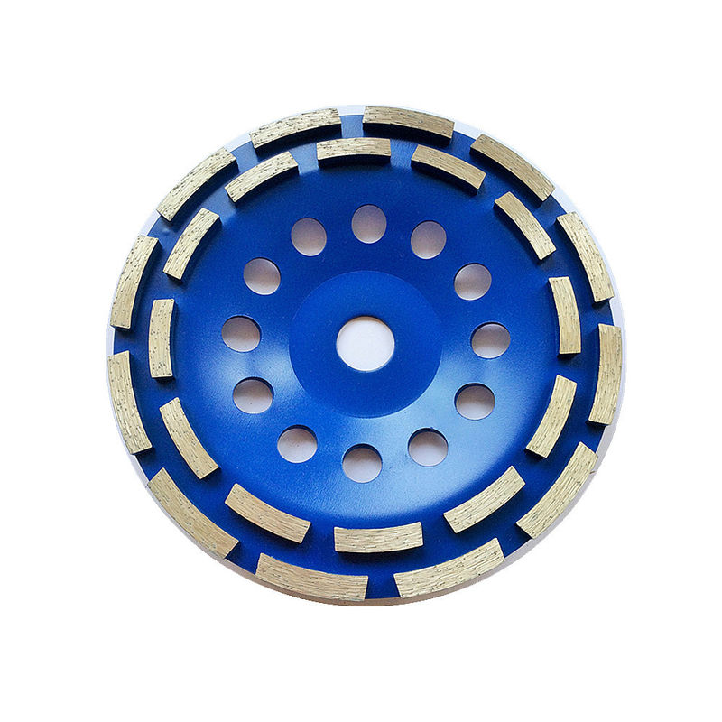7 بوصة. صف واحد صف مزدوج كأس الماس طحن عجلة 180mm أدوات الماس Huachang